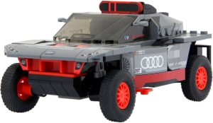 Купить Машинка-конструктор Rastar Bricks Audi RS Q e-tron 1:30 Сірий  Фото 