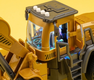 Купить Машинка-конструктор OTAMANKO АВТОКОНСТРУКТОР Навантажувач вилочний/з грейфером для деревини 2 в 1  Фото 4