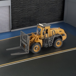 Купить Машинка-конструктор OTAMANKO АВТОКОНСТРУКТОР Навантажувач вилочний/з грейфером для деревини 2 в 1  Фото 8