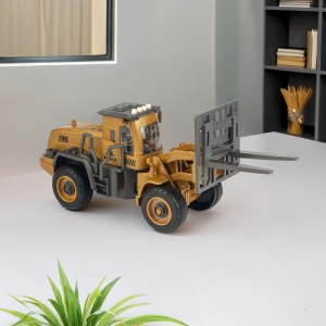 Купить Машинка-конструктор OTAMANKO АВТОКОНСТРУКТОР Навантажувач вилочний/з грейфером для деревини 2 в 1  Фото 9