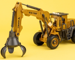 Купить Машинка-конструктор OTAMANKO АВТОКОНСТРУКТОР Трактор із грейдером/навантажувач із грейфером для металу 2 в 1  Фото 5