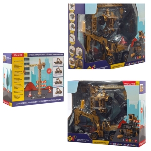 Купить Машинка-конструктор OTAMANKO АВТОКОНСТРУКТОР Трактор із грейдером/навантажувач із грейфером для металу 2 в 1  Фото 9