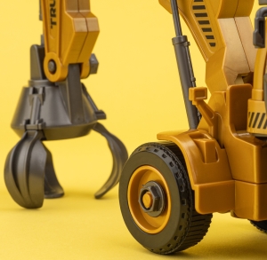 Купить Машинка-конструктор OTAMANKO АВТОКОНСТРУКТОР Трактор із грейдером/навантажувач із грейфером для металу 2 в 1  Фото 6