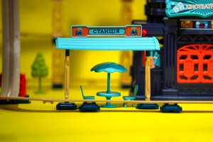 Купить Ігровий набір OTAMANKO ХОРОБРИЙ ПАРОВОЗИК трюкова залізна дорога 222 деталі  Фото 4