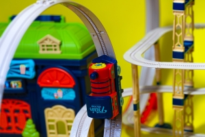 Купить Ігровий набір OTAMANKO ХОРОБРИЙ ПАРОВОЗИК трюкова залізна дорога  Фото 4