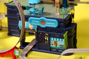 Купить Ігровий набір OTAMANKO ХОРОБРИЙ ПАРОВОЗИК трюкова залізна дорога  Фото 3