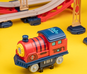 Купить Ігровий набір OTAMANKO ХОРОБРИЙ ПАРОВОЗИК трюкова залізна дорога  Фото 3