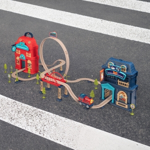 Купить Ігровий набір OTAMANKO ХОРОБРИЙ ПАРОВОЗИК трюкова залізна дорога  Фото 9