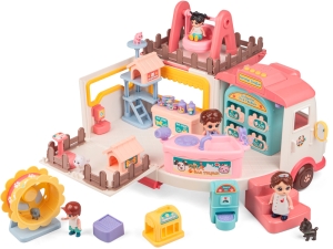 Купить Ігровий набір OTAMANKO Зоодім на колесах  Фото 1