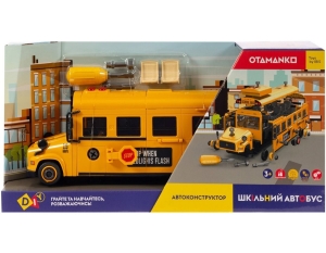 Купить Машинка-конструктор OTAMANKO АВТОКОНСТРУКТОР Шкільний автобус  Фото 11