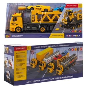 Купить Машинка-конструктор OTAMANKO АВТОКОНСТРУКТОР Трак з легковими авто  Фото 7
