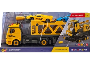 Купить Машинка-конструктор OTAMANKO АВТОКОНСТРУКТОР Трак з легковими авто  Фото 6