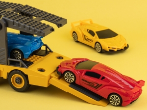 Купить Машинка-конструктор OTAMANKO АВТОКОНСТРУКТОР Вантажівка тягач із легковими авто  Фото 6