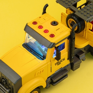 Купить Машинка-конструктор OTAMANKO АВТОКОНСТРУКТОР Вантажівка тягач із легковими авто  Фото 3