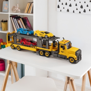 Купить Машинка-конструктор OTAMANKO АВТОКОНСТРУКТОР Вантажівка тягач із легковими авто  Фото 8