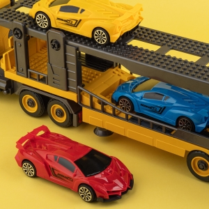 Купить Машинка-конструктор OTAMANKO АВТОКОНСТРУКТОР Вантажівка тягач із легковими авто  Фото 5