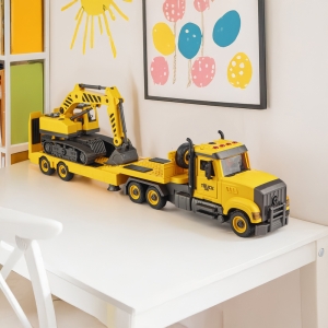 Купить Машинка-конструктор OTAMANKO АВТОКОНСТРУКТОР Вантажівка тягач з екскаватором  Фото 10