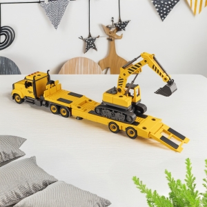 Купить Машинка-конструктор OTAMANKO АВТОКОНСТРУКТОР Вантажівка тягач з екскаватором  Фото 7