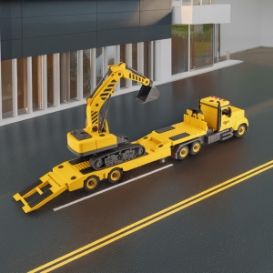 Купить Машинка-конструктор OTAMANKO АВТОКОНСТРУКТОР Вантажівка тягач з екскаватором  Фото 8