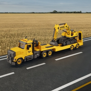 Купить Машинка-конструктор OTAMANKO АВТОКОНСТРУКТОР Вантажівка тягач з екскаватором  Фото 9