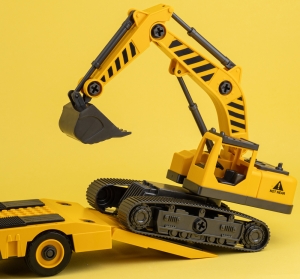 Купить Машинка-конструктор OTAMANKO АВТОКОНСТРУКТОР Вантажівка тягач з екскаватором  Фото 6