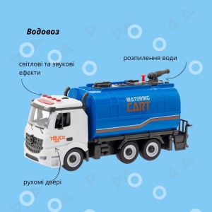 Купить Машинка-конструктор OTAMANKO АВТОКОНСТРУКТОР Водовоз  Фото 1