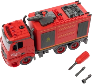 Купить Машинка-конструктор OTAMANKO АВТОКОНСТРУКТОР Пожежна ємність для води з помпою  Фото 2