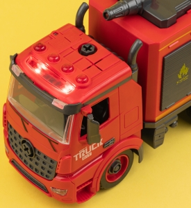 Купить Машинка-конструктор OTAMANKO АВТОКОНСТРУКТОР Пожежна ємність для води з помпою  Фото 3