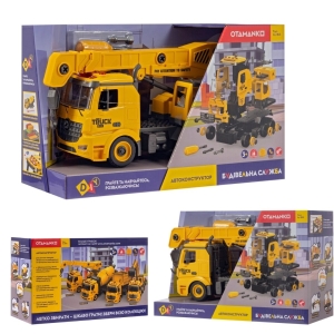 Купить Машинка-конструктор OTAMANKO АВТОКОНСТРУКТОР Будівельний кран  Фото 11
