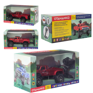 Купить Машинка OTAMANKO 4x4 повнопривідний пікап з камерою червоний  Фото 11