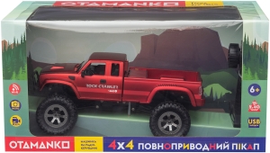 Купить Машинка OTAMANKO 4x4 повнопривідний пікап з камерою червоний  Фото 10