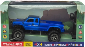 Купить Машинка OTAMANKO 4x4 повнопривідний пікап з камерою синій  Фото 11