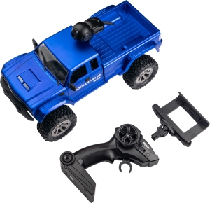 Купить Машинка OTAMANKO 4x4 повнопривідний пікап з камерою синій  Фото 2