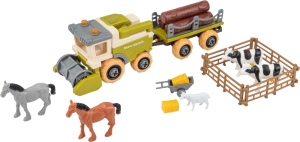 Купить Ігровий набір OTAMANKO Веселий хутір (комбайн з причепом  Фото 