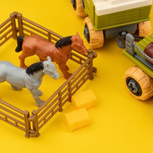 Купить Ігровий набір OTAMANKO Веселий хутір (комбайн з причепом  Фото 4