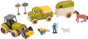 Купить Ігровий набір OTAMANKO Веселий хутір (трактор  Фото 