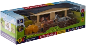 Купить Ігровий набір OTAMANKO Веселий хутір (вантажівка і конюшня з конями)  Фото 8