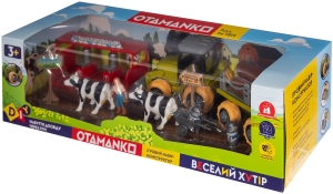 Купить Ігровий набір OTAMANKO Веселий хутір (трактор і молочна ферма з коровами)  Фото 9