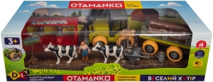 Купить Ігровий набір OTAMANKO Веселий хутір (трактор і молочна ферма з коровами)  Фото 7