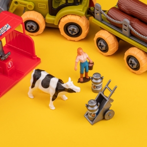 Купить Ігровий набір OTAMANKO Веселий хутір (трактор і молочна ферма з коровами)  Фото 4