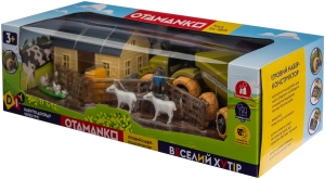 Купить Ігровий набір OTAMANKO Веселий хутір (трактор і ферма з вівцями і курями)  Фото 12