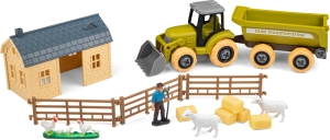 Купить Ігровий набір OTAMANKO Веселий хутір (трактор і ферма з вівцями і курями)  Фото 