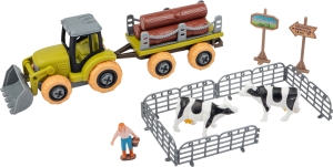 Купить Ігровий набір OTAMANKO Веселий хутір (трактор  Фото 