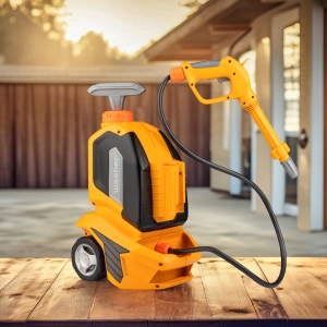 Купить Іграшковий інструмент OTAMANKO Портативна автомийка Жовтий  Фото 9