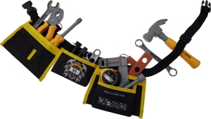 Купить Іграшковий інструмент OTAMANKO Пояс з інструментами Жовтий  Фото 