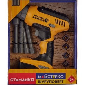 Купить Іграшковий інструмент OTAMANKO Шуруповерт Жовтий  Фото 3