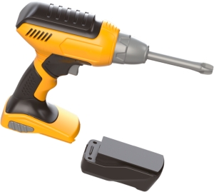 Купить Іграшковий інструмент OTAMANKO Шуруповерт Жовтий  Фото 1