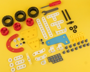 Купить Конструктор гнучкий OTAMANKO Грайко-збирайко 3-в-1 74 деталі  Фото 15