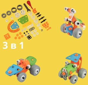 Купить Конструктор гнучкий OTAMANKO Грайко-збирайко 3-в-1 62 деталі  Фото 16