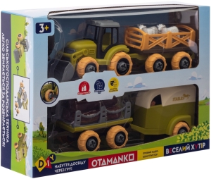 Купить Ігровий набір OTAMANKO Веселий хутір (трактор з двома причепами  Фото 8